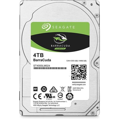 Seagate Guardian BarraCuda ST4000LM024 - disque dur - 4 To - SATA 6Gb/s Seagate Guardian BarraCuda ST4000LM024 - disque dur - 4 To - SATA 6Gb/s