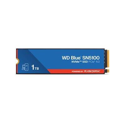 WD Blue SN5100 - SSD - 1 TB - intern - M.2 2280 - PCIe 4.0 (NVMe) WD Blue SN5100 - SSD - 1 TB - intern - M.2 2280 - PCIe 4.0 (NVMe)