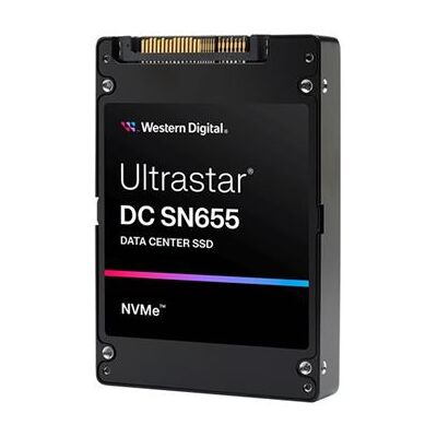 WD Ultrastar DC SN655 WUS5EC0B1ESP7Y3 - SSD - datacentrum - 30.72 TB - intern - 2.5" - U.3 PCIe 4.0 (NVMe) WD Ultrastar DC SN655 WUS5EC0B1ESP7Y3 - SSD - datacentrum - 30.72 TB - intern - 2.5" - U.3 PCIe 4.0 (NVMe)
