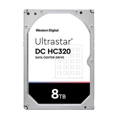 Westers digitaal WD Ultrastar DC HC320 HUS728T8TALE6L1 - Vaste schijf - gecodeerd - 8 TB - intern - 3.5" - SATA 6Gb/s - 7200 tpm -buffer: 256 MB - Self-Encrypting Drive (SED), TCG Enterprise SSC Westers digitaal WD Ultrastar DC HC320 HUS728T8TALE6L1 - Vaste schijf - gecodeerd - 8 TB - intern - 3.5" - SATA 6Gb/s - 7200 tpm -buffer: 256 MB - Self-Encrypting Drive (SED), TCG Enterprise SSC