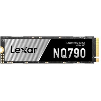 Lexar NQ790 - SSD - 2 TB - intern - M.2 2280 - PCIe 4.0 x4 (NVMe) Lexar NQ790 - SSD - 2 TB - intern - M.2 2280 - PCIe 4.0 x4 (NVMe)