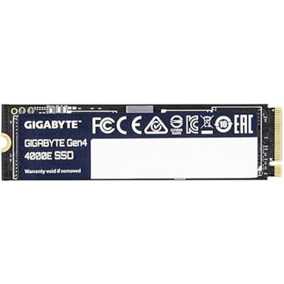 Gigabyte Gen4 4000E - SSD - 1 TB - intern - M.2 2280 - PCIe 4.0 x4 (NVMe) Gigabyte Gen4 4000E - SSD - 1 TB - intern - M.2 2280 - PCIe 4.0 x4 (NVMe)
