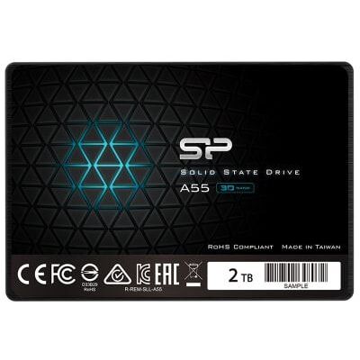SILICON POWER Ace A55 - SSD - 2 TB - intern - 2.5" - SATA 6Gb/s SILICON POWER Ace A55 - SSD - 2 TB - intern - 2.5" - SATA 6Gb/s