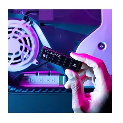 WD_BLACK WD Black SN850P NVMe SSD WDBBYV0020BNC-WRSN - SSD - 4 TB - intern - M.2 2280 - PCIe 4.0 x4 (NVMe) - geïntegreerde warmteafvoer - voor Sony PlayStation 5 WD_BLACK WD Black SN850P NVMe SSD WDBBYV0020BNC-WRSN - SSD - 4 TB - intern - M.2 2280 - PCIe 4.0 x4 (NVMe) - geïntegreerde warmteafvoer - voor Sony PlayStation 5