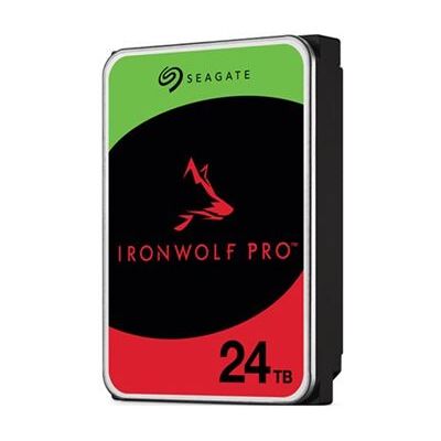 Seagate IronWolf Pro ST24000NT002 - Vaste schijf - 24 TB - intern - 3.5" - SATA 6Gb/s - 7200 tpm -buffer: 512 MB - met 3 jaar Seagate Rescue Data Recovery Seagate IronWolf Pro ST24000NT002 - Vaste schijf - 24 TB - intern - 3.5" - SATA 6Gb/s - 7200 tpm -buffer: 512 MB - met 3 jaar Seagate Rescue Data Recovery