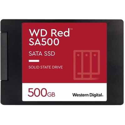 WD Red SA500 WDS500G1R0A - SSD - 500 GB - intern - 2.5" - SATA 6Gb/s WD Red SA500 WDS500G1R0A - SSD - 500 GB - intern - 2.5" - SATA 6Gb/s