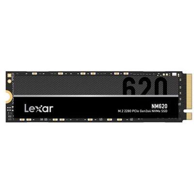 Lexar NM620 - SSD - 1 TB - intern - M.2 2280 - PCIe 3.0 x4 (NVMe) Lexar NM620 - SSD - 1 TB - intern - M.2 2280 - PCIe 3.0 x4 (NVMe)