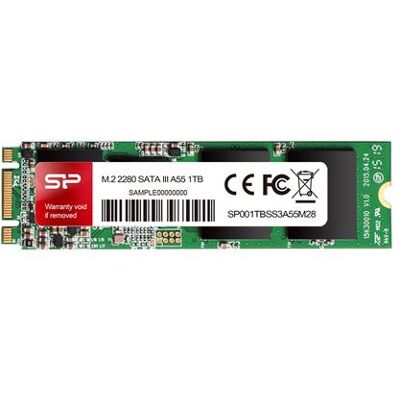 SILICON POWER A55 - SSD - 1 TB - intern - M.2 2280 - SATA 6Gb/s SILICON POWER A55 - SSD - 1 TB - intern - M.2 2280 - SATA 6Gb/s