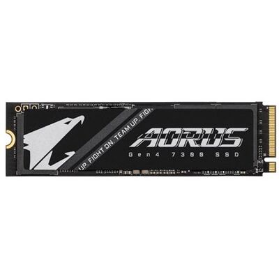 AORUS Gen4 7300 - SSD - 1 TB - intern - M.2 2280 - PCIe 4.0 x4 (NVMe) -buffer: 1 GB - 256-bits AES AORUS Gen4 7300 - SSD - 1 TB - intern - M.2 2280 - PCIe 4.0 x4 (NVMe) -buffer: 1 GB - 256-bits AES