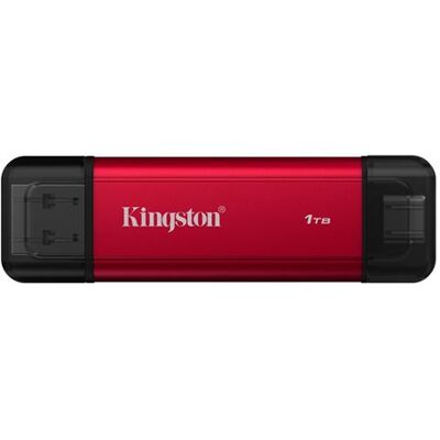 Kingston Dual - SSD - 1 TB - extern (draagbaar) - USB 3.2 Gen 2 Kingston Dual - SSD - 1 TB - extern (draagbaar) - USB 3.2 Gen 2