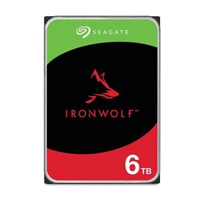 Seagate IronWolf ST6000VN006 - Vaste schijf - 6 TB - intern - 3.5" - SATA 6Gb/s -buffer: 256 MB - met 3 jaar Seagate Rescue Data Recovery Seagate IronWolf ST6000VN006 - Vaste schijf - 6 TB - intern - 3.5" - SATA 6Gb/s -buffer: 256 MB - met 3 jaar Seagate Rescue Data Recovery