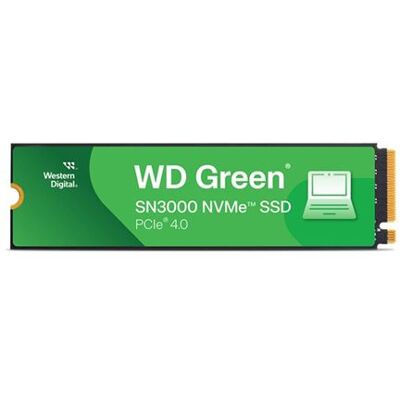 WD Green SN3000 WDS200T4G0E-00CPS0 - SSD - 2 TB - intern - M.2 2280 - PCIe 4.0 x4 (NVMe) WD Green SN3000 WDS200T4G0E-00CPS0 - SSD - 2 TB - intern - M.2 2280 - PCIe 4.0 x4 (NVMe)