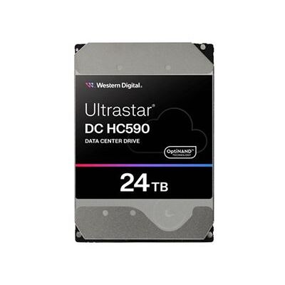 WD Ultrastar DC HC590 0F59373 - Vaste schijf - datacentrum - gecodeerd - 24 TB - intern - 3.5" - SAS 12Gb/s - 7200 tpm -buffer: 512 MB - Self-Encrypting Drive (SED) WD Ultrastar DC HC590 0F59373 - Vaste schijf - datacentrum - gecodeerd - 24 TB - intern - 3.5" - SAS 12Gb/s - 7200 tpm -buffer: 512 MB - Self-Encrypting Drive (SED)