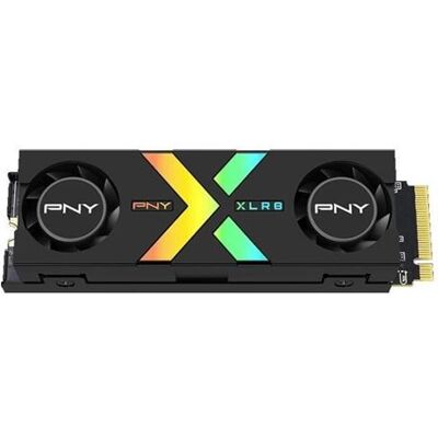 PNY XLR8 CS3150 - SSD - 2 TB - intern - M.2 2280 - PCI Express 5.0 x4 (NVMe) - geïntegreerde warmteafvoer PNY XLR8 CS3150 - SSD - 2 TB - intern - M.2 2280 - PCI Express 5.0 x4 (NVMe) - geïntegreerde warmteafvoer