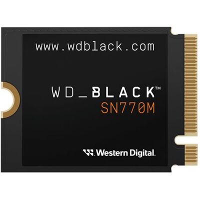 Western Digital WD Black SN770M WDBDNH0010BBK-WRSN - SSD - 1 TB - intern - M.2 2230 - PCIe 4.0 x4 (NVMe) Western Digital WD Black SN770M WDBDNH0010BBK-WRSN - SSD - 1 TB - intern - M.2 2230 - PCIe 4.0 x4 (NVMe)