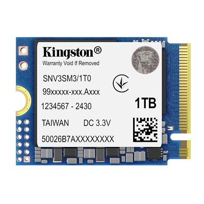 Kingston NV3 - SSD - 1 TB - intern - M.2 2230 - PCIe 4.0 x4 (NVMe) Kingston NV3 - SSD - 1 TB - intern - M.2 2230 - PCIe 4.0 x4 (NVMe)