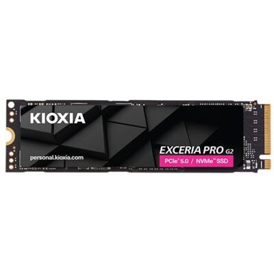 KIOXIA EXCERIA PRO G2 - SSD - 1024 GB - intern - M.2 2280 S3-M - PCI Express 5.0 x4 (NVMe) KIOXIA EXCERIA PRO G2 - SSD - 1024 GB - intern - M.2 2280 S3-M - PCI Express 5.0 x4 (NVMe)