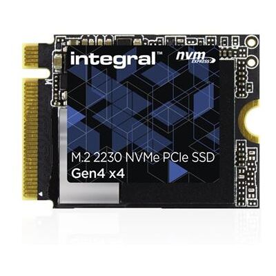 Integral - SSD - 2 TB - intern - M.2 2230 - PCIe 4.0 x4 (NVMe) Integral - SSD - 2 TB - intern - M.2 2230 - PCIe 4.0 x4 (NVMe)
