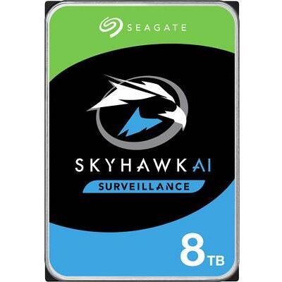 Seagate SkyHawk AI ST8000VE001 - Vaste schijf - 8 TB - intern - 3.5" - SATA 6Gb/s -buffer: 256 MB - met 3 jaar Seagate Rescue Data Recovery Seagate SkyHawk AI ST8000VE001 - Vaste schijf - 8 TB - intern - 3.5" - SATA 6Gb/s -buffer: 256 MB - met 3 jaar Seagate Rescue Data Recovery