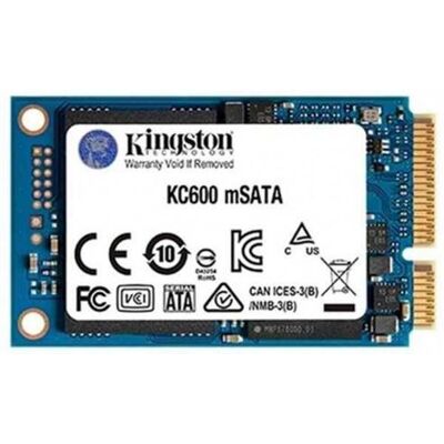 Kingston KC600 - SSD - gecodeerd - 256 GB - intern - mSATA - SATA 6Gb/s - 256-bits AES - TCG Opal Encryption, Self-Encrypting Drive (SED) Kingston KC600 - SSD - gecodeerd - 256 GB - intern - mSATA - SATA 6Gb/s - 256-bits AES - TCG Opal Encryption, Self-Encrypting Drive (SED)