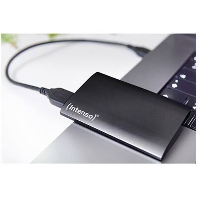 Intenso Premium - SSD - 1 TB - extern (draagbaar) - 1.8" - USB 3.2 Gen 1x1 - zwart Intenso Premium - SSD - 1 TB - extern (draagbaar) - 1.8" - USB 3.2 Gen 1x1 - zwart