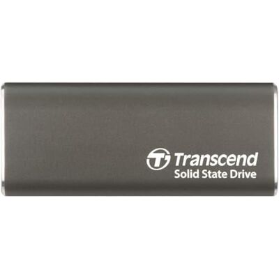 Transcend ESD265C - SSD - 1 TB - extern (draagbaar) (USB-C aansluiting) - 256-bits AES - ijzergrijs Transcend ESD265C - SSD - 1 TB - extern (draagbaar) (USB-C aansluiting) - 256-bits AES - ijzergrijs