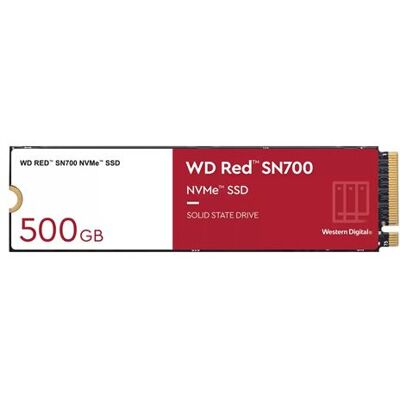 WD Red SN700 WDS500G1R0C - SSD - 500 GB - intern - M.2 2280 - PCIe 3.0 x4 (NVMe) WD Red SN700 WDS500G1R0C - SSD - 500 GB - intern - M.2 2280 - PCIe 3.0 x4 (NVMe)