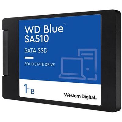 WD Blue SA510 - SSD - 1 TB - intern - 2.5" - SATA 6Gb/s WD Blue SA510 - SSD - 1 TB - intern - 2.5" - SATA 6Gb/s