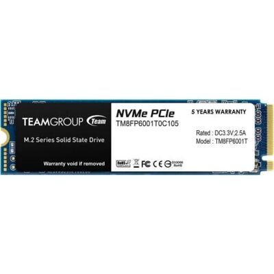 Team Group MP33 - SSD - 1 TB - intern - M.2 2280 - PCIe 3.0 x4 (NVMe) Team Group MP33 - SSD - 1 TB - intern - M.2 2280 - PCIe 3.0 x4 (NVMe)