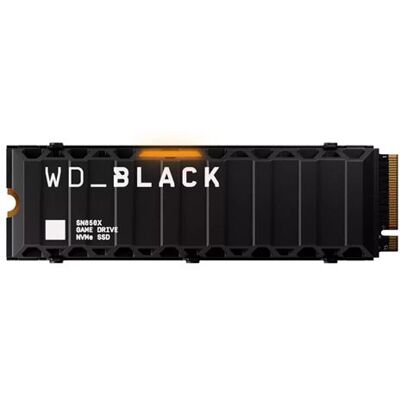 WD_BLACK SN850X WDS800T2XHE - SSD - gecodeerd - 8 TB - intern - M.2 2280 - PCIe 4.0 x4 (NVMe) - TCG Opal Encryption 2.01 - geïntegreerde warmteafvoer WD_BLACK SN850X WDS800T2XHE - SSD - gecodeerd - 8 TB - intern - M.2 2280 - PCIe 4.0 x4 (NVMe) - TCG Opal Encryption 2.01 - geïntegreerde warmteafvoer