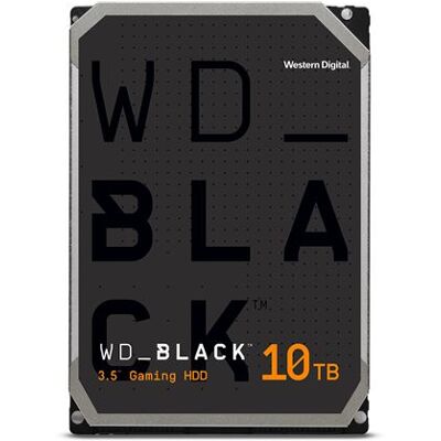 WD Black WD101FZBX - Vaste schijf - 10 TB - intern - 3.5" - SATA 6Gb/s - 7200 tpm -buffer: 256 MB WD Black WD101FZBX - Vaste schijf - 10 TB - intern - 3.5" - SATA 6Gb/s - 7200 tpm -buffer: 256 MB
