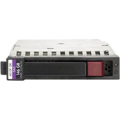 HPE Dual Port Enterprise - Vaste schijf - 146 GB - hot-swap (verwisselbaar zonder uitschakelen) - 2.5" SFF - SAS 6Gb/s - 15000 tpm - Smart Buy HPE Dual Port Enterprise - Vaste schijf - 146 GB - hot-swap (verwisselbaar zonder uitschakelen) - 2.5" SFF - SAS 6Gb/s - 15000 tpm - Smart Buy