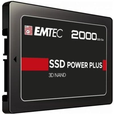 EMTEC X150 Power Plus - SSD - 2 TB - intern - 2.5" - SATA 6Gb/s EMTEC X150 Power Plus - SSD - 2 TB - intern - 2.5" - SATA 6Gb/s