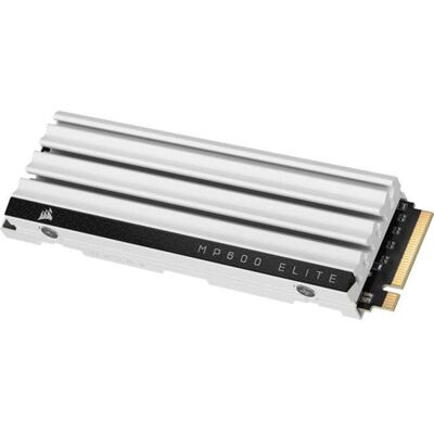 Interne Solid State Drive - CORSAIR - MP600 ELITE 1TB Gen4 PCIe x4 NVMe M.2 SSD geoptimaliseerd voor PS5 met LP koellichaam - Wit Interne Solid State Drive - CORSAIR - MP600 ELITE 1TB Gen4 PCIe x4 NVMe M.2 SSD geoptimaliseerd voor PS5 met LP koellichaam - Wit
