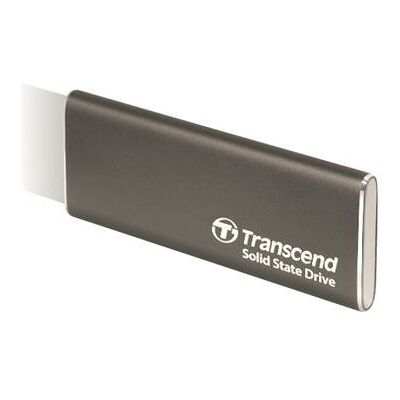 Transcend ESD265C - SSD - 2 TB - extern (draagbaar) (USB-C aansluiting) - 256-bits AES - ijzergrijs Transcend ESD265C - SSD - 2 TB - extern (draagbaar) (USB-C aansluiting) - 256-bits AES - ijzergrijs