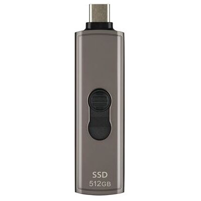 Transcend ESD330C - SSD - gecodeerd - 512 GB - extern (draagbaar) - USB (USB-C aansluiting) - 256-bits AES - donker grijsachtig bruin Transcend ESD330C - SSD - gecodeerd - 512 GB - extern (draagbaar) - USB (USB-C aansluiting) - 256-bits AES - donker grijsachtig bruin