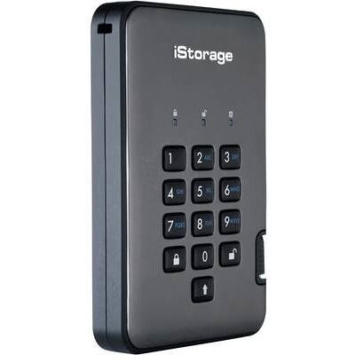 iStorage diskAshur PRO² - Solid state drive - gecodeerd - 1 TB - extern (draagbaar) - USB 3.1 - FIPS 197, 256-bit SHA, 256-bit AES-XTS - TAA Compliant iStorage diskAshur PRO² - Solid state drive - gecodeerd - 1 TB - extern (draagbaar) - USB 3.1 - FIPS 197, 256-bit SHA, 256-bit AES-XTS - TAA Compliant