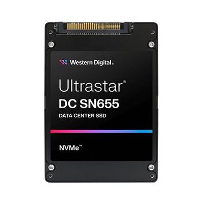 WD Ultrastar DC SN655 WUS5EA176ESP7E1 - SSD - 7.68 TB - intern - 2.5" - U.3 PCIe 4.0 (NVMe) WD Ultrastar DC SN655 WUS5EA176ESP7E1 - SSD - 7.68 TB - intern - 2.5" - U.3 PCIe 4.0 (NVMe)