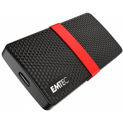 EMTEC SSD Power Plus X200 - SSD - 512 GB - extern (draagbaar) - USB 3.2 Gen 1 (USB-C aansluiting) EMTEC SSD Power Plus X200 - SSD - 512 GB - extern (draagbaar) - USB 3.2 Gen 1 (USB-C aansluiting)