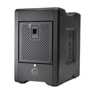 SanDisk Professional G-RAID SHUTTLE 4 - Hard drive array - 80 TB - 4 bays - HDD 20 TB x 4 - Thunderbolt 3, USB 3.1 Gen 2 (extern) SanDisk Professional G-RAID SHUTTLE 4 - Hard drive array - 80 TB - 4 bays - HDD 20 TB x 4 - Thunderbolt 3, USB 3.1 Gen 2 (extern)