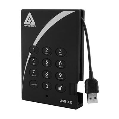 Apricorn Aegis Padlock 3.0 A25-3PL256-500 - Vaste schijf - gecodeerd - 500 GB - extern (draagbaar) - 2.5" - USB 3.0 - 5400 tpm -buffer: 8 MB - FIPS 197 Apricorn Aegis Padlock 3.0 A25-3PL256-500 - Vaste schijf - gecodeerd - 500 GB - extern (draagbaar) - 2.5" - USB 3.0 - 5400 tpm -buffer: 8 MB - FIPS 197