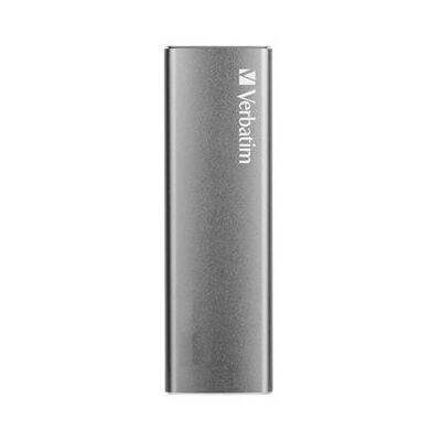 Verbatim Vx500 - SSD - 1 TB - extern (draagbaar) - USB 3.2 Gen 2 (USB-C aansluiting) - spacegrijs Verbatim Vx500 - SSD - 1 TB - extern (draagbaar) - USB 3.2 Gen 2 (USB-C aansluiting) - spacegrijs