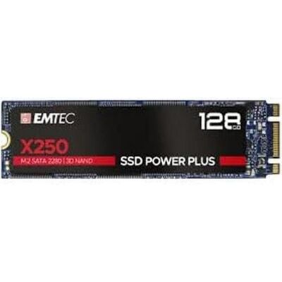 EMTEC SSD Power Plus X250 - SSD - 128 GB - intern - M.2 2280 - SATA 6Gb/s EMTEC SSD Power Plus X250 - SSD - 128 GB - intern - M.2 2280 - SATA 6Gb/s