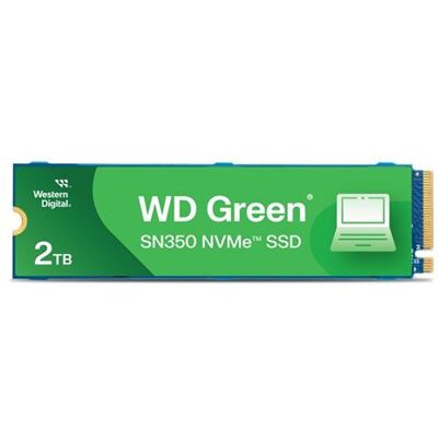 WD Green SN350 NVMe SSD WDS200T3G0C - SSD - 2 TB - intern - M.2 2280 - PCIe 3.0 x4 (NVMe) WD Green SN350 NVMe SSD WDS200T3G0C - SSD - 2 TB - intern - M.2 2280 - PCIe 3.0 x4 (NVMe)