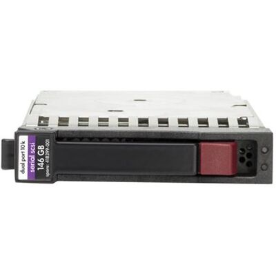 HPE Dual Port Enterprise - Vaste schijf - 450 GB - hot-swap (verwisselbaar zonder uitschakelen) - 2.5" SFF - SAS 6Gb/s - 10000 tpm HPE Dual Port Enterprise - Vaste schijf - 450 GB - hot-swap (verwisselbaar zonder uitschakelen) - 2.5" SFF - SAS 6Gb/s - 10000 tpm