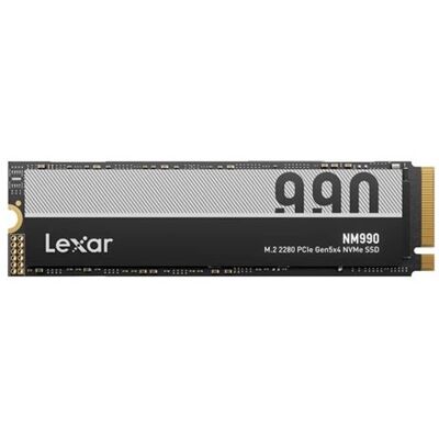 Lexar NM990 - SSD - 1 TB - intern - M.2 2280 - PCI Express 5.0 x4 (NVMe) Lexar NM990 - SSD - 1 TB - intern - M.2 2280 - PCI Express 5.0 x4 (NVMe)