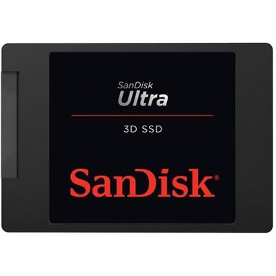 SanDisk Ultra 3D - SSD - 2 TB - intern - 2.5" - SATA 6Gb/s SanDisk Ultra 3D - SSD - 2 TB - intern - 2.5" - SATA 6Gb/s