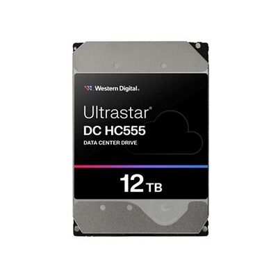 WD Ultrastar DC HC555 - Vaste schijf - datacentrum - 12 TB - intern - 3.5" - SAS 12Gb/s - 7200 tpm -buffer: 512 MB WD Ultrastar DC HC555 - Vaste schijf - datacentrum - 12 TB - intern - 3.5" - SAS 12Gb/s - 7200 tpm -buffer: 512 MB