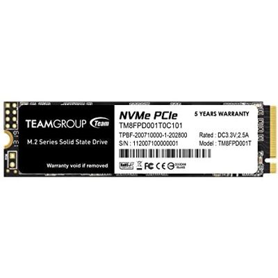 Team Group MP33 Pro - SSD - 1 TB - intern - M.2 2280 - PCIe 3.0 x4 (NVMe) Team Group MP33 Pro - SSD - 1 TB - intern - M.2 2280 - PCIe 3.0 x4 (NVMe)