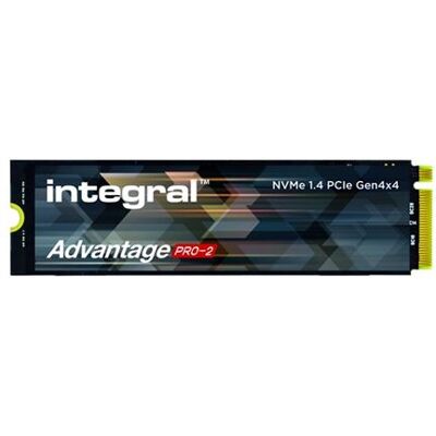 Integral Advantage PRO-2 - SSD - 2 TB - intern - M.2 2280 - PCIe 4.0 x4 (NVMe) Integral Advantage PRO-2 - SSD - 2 TB - intern - M.2 2280 - PCIe 4.0 x4 (NVMe)